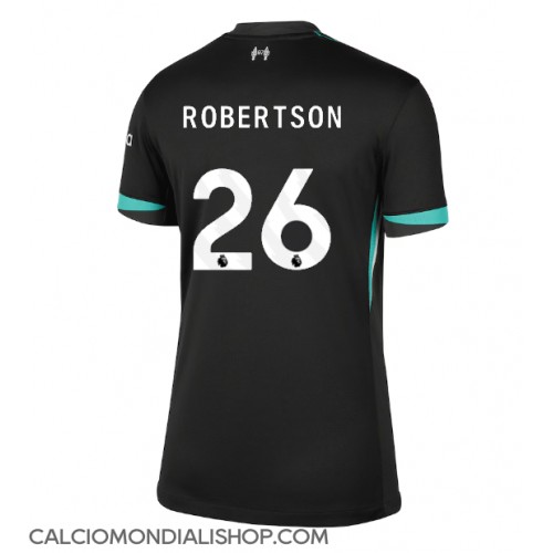 Maglie da calcio Liverpool Andrew Robertson #26 Seconda Maglia Femminile 2024-25 Manica Corta